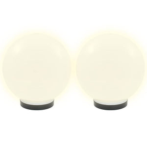 LED-Gartenleuchten 4 Stk. Kugelförmig 25 cm PMMA