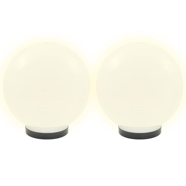 LED-Gartenleuchten 4 Stk. Kugelförmig 25 cm PMMA