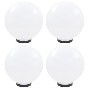 LED-Gartenleuchten 4 Stk. Kugelförmig 30 cm PMMA