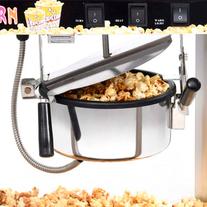Popcornmaschine mit Teflon-Topf
