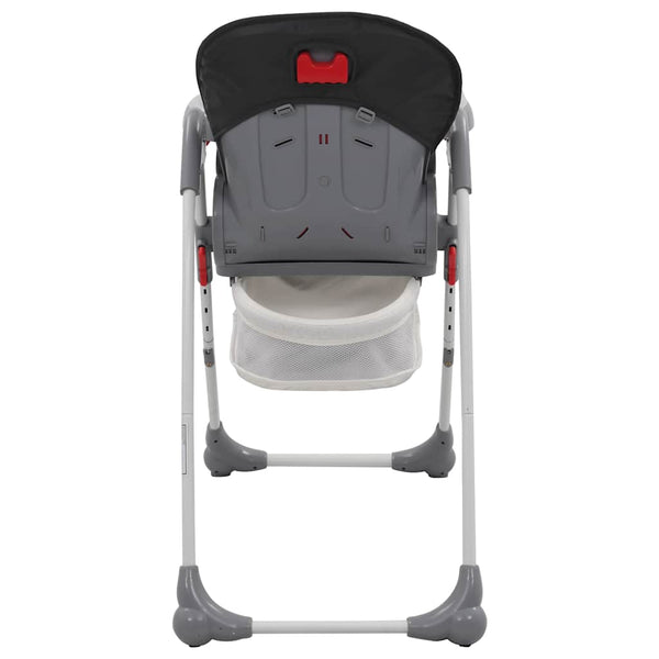 Baby Hochstuhl Grau Klappbar