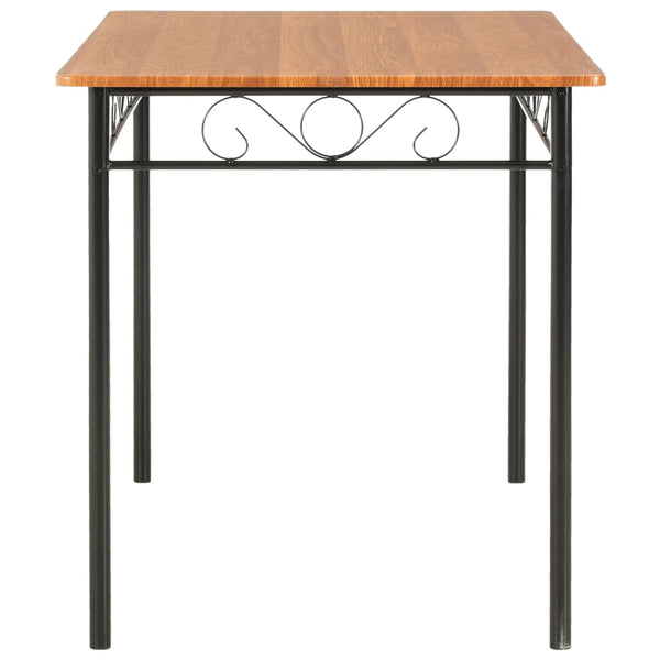 vidaXL Dining Table Brown 120x70x75 cm MDF