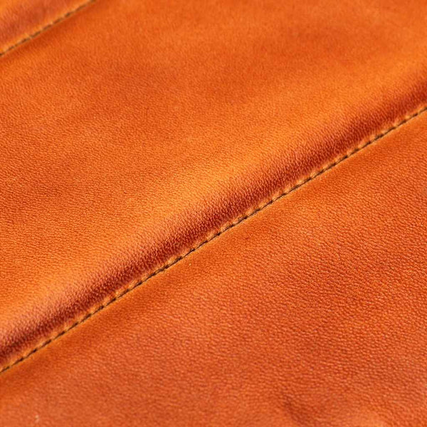 vidaXL Fauteuil marron clair cuir véritable