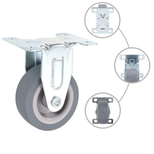 vidaXL 16 roulettes fixes 50 mm