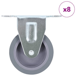8 Stk. Bockrollen 75 mm