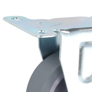 vidaXL Roulettes fixes 75 mm 12 pcs.