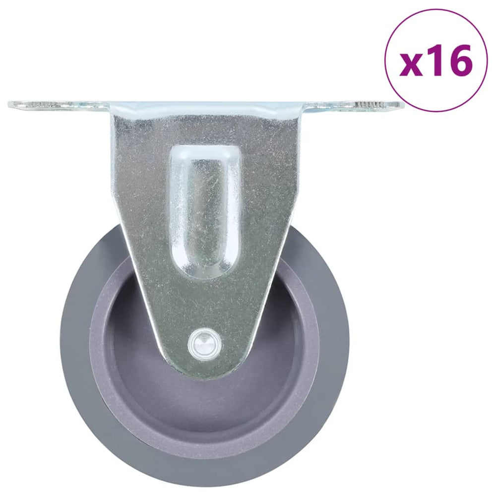 16 Stk. Bockrollen 75 mm