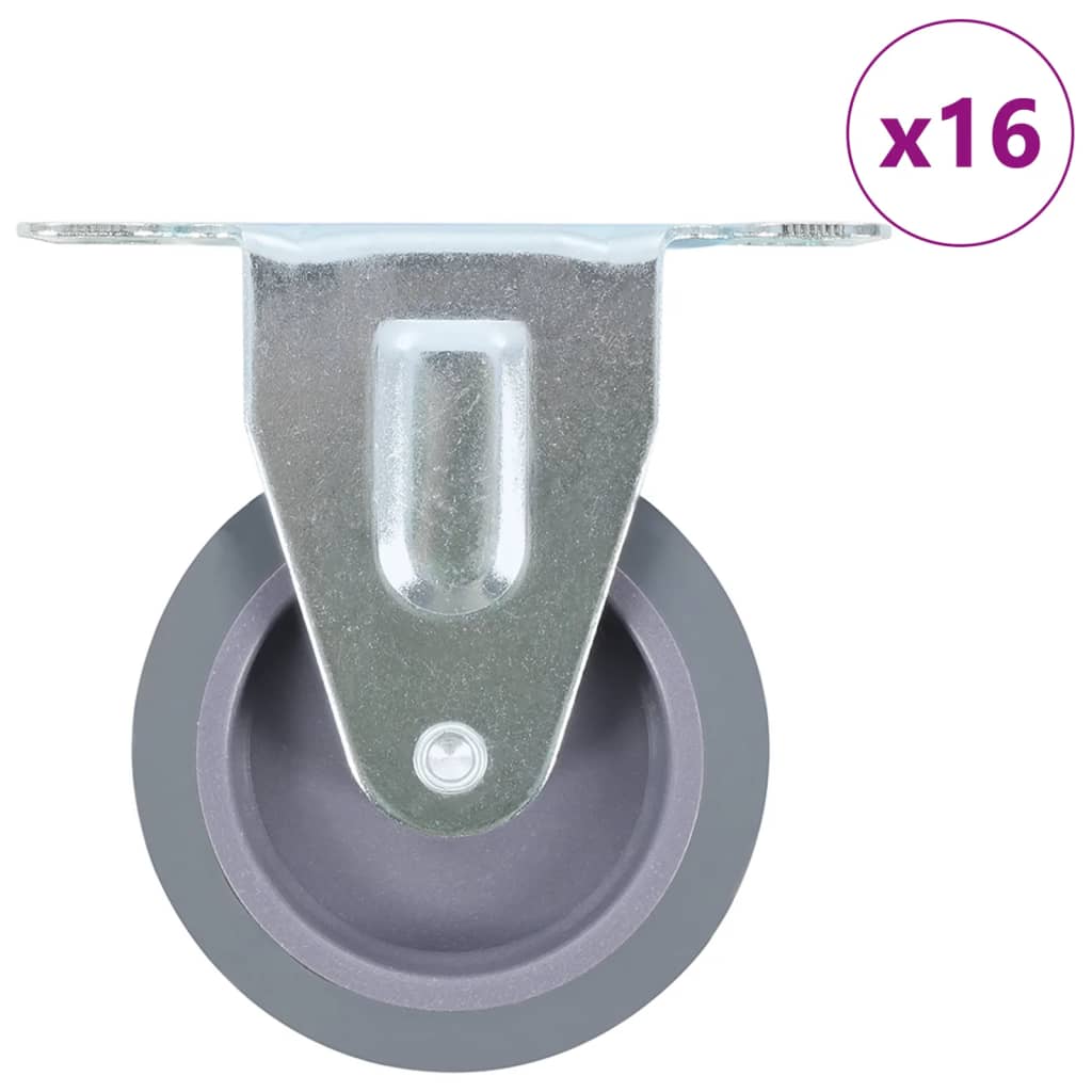 16 Stk. Bockrollen 75 mm