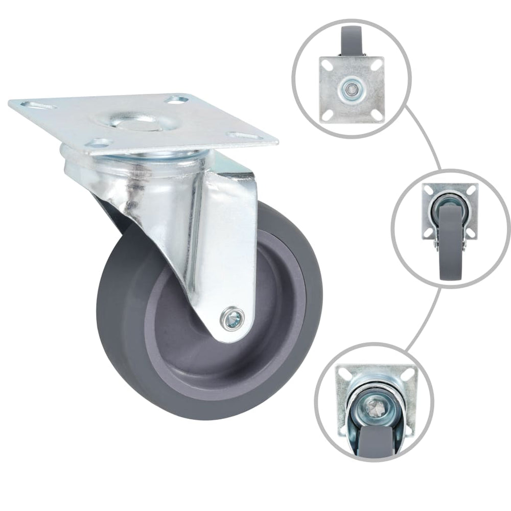 vidaXL 16 roulettes pivotantes 75 mm