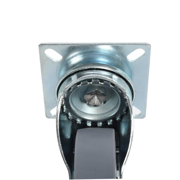 vidaXL 12 roulettes pivotantes 75 mm