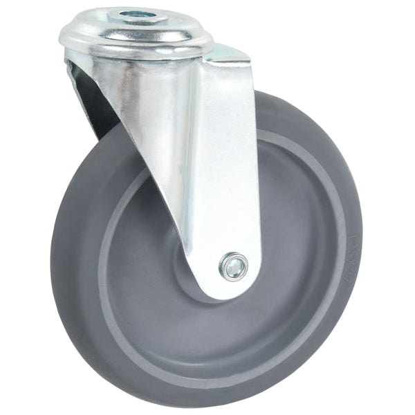 32 Stk. Lenkrollen mit Rückenloch 125 mm