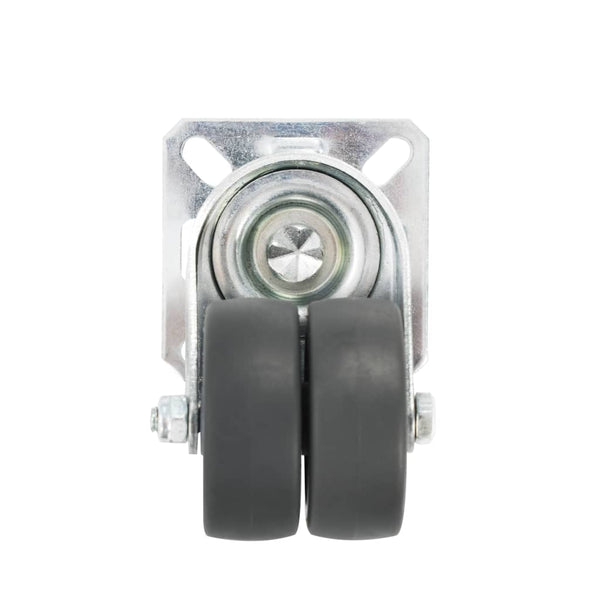 vidaXL 16 roulettes doubles pivotantes 50 mm