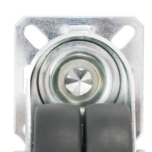 vidaXL 32 roulettes doubles pivotantes 50 mm