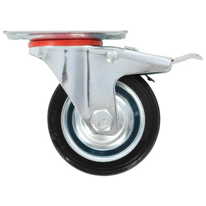 vidaXL 8 Pcs. Swivel Castors 75 mm