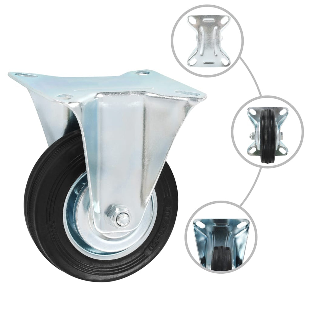 vidaXL 16 pcs. Swivel Casters 100 mm