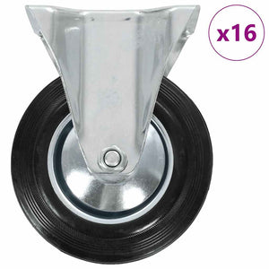 vidaXL 16 roulettes fixes 160 mm