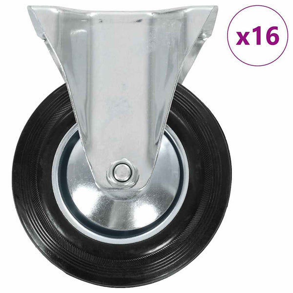 vidaXL 16 roulettes fixes 160 mm