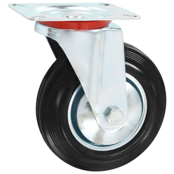 vidaXL 24 Pcs. Swivel Castors 160 mm