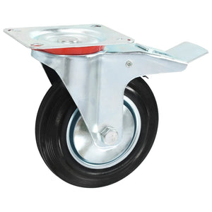 vidaXL 16 Swivel Casters 160 mm