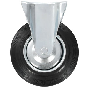 vidaXL 8 Pcs Swivel Casters 200 mm