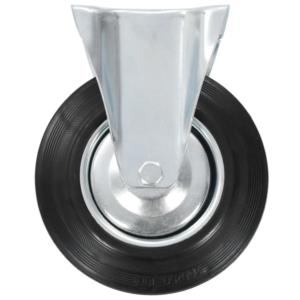 vidaXL 8 Pcs Swivel Casters 200 mm
