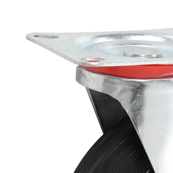 vidaXL 12 roulettes pivotantes 200 mm