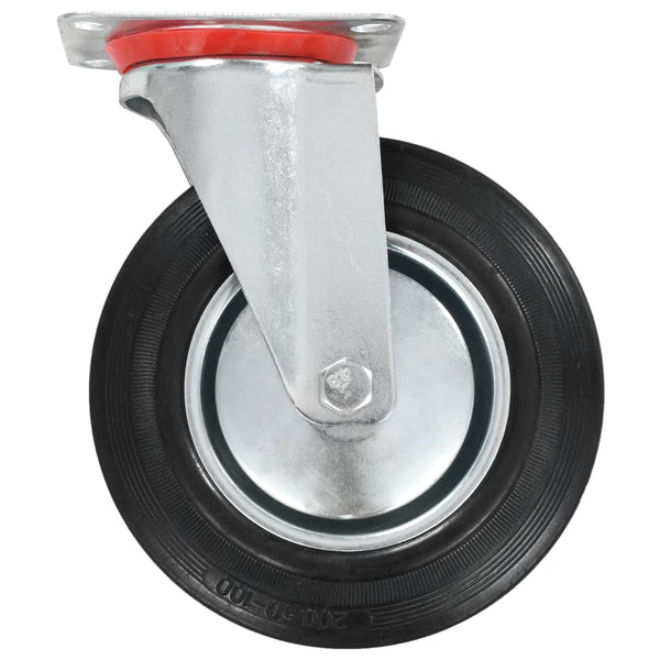 vidaXL 16 roulettes pivotantes 200 mm