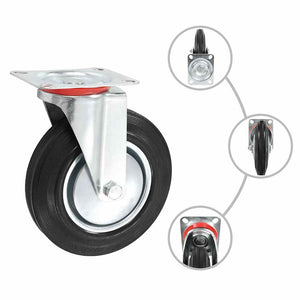 vidaXL 24 Roulettes pivotantes 200 mm