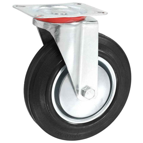 vidaXL 24 Roulettes pivotantes 200 mm