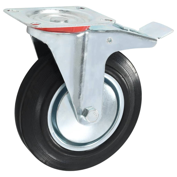 vidaXL 24 Roulettes pivotantes 200 mm