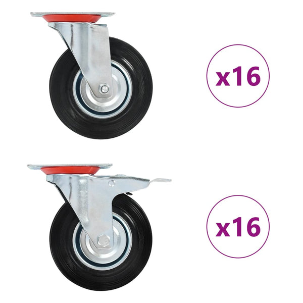 32 Stk. Lenkrollen 125 mm