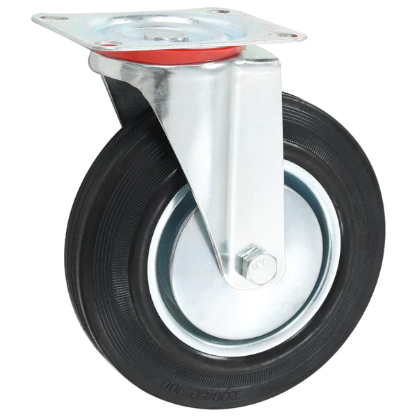 vidaXL 12 roulettes pivotantes 200 mm