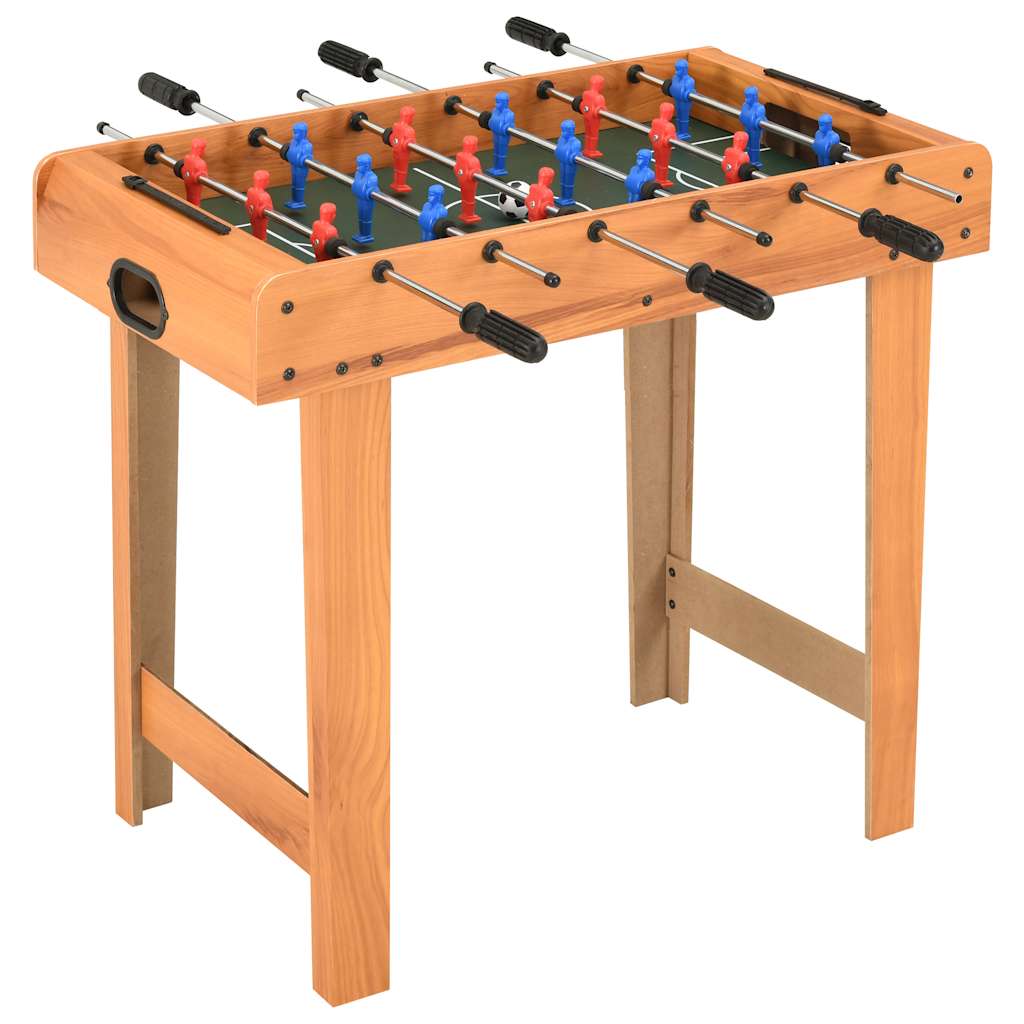 vidaXL Mini Foosball Table 69x37x62 cm Maple