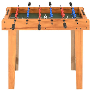 vidaXL Mini Foosball Table 69x37x62 cm Maple
