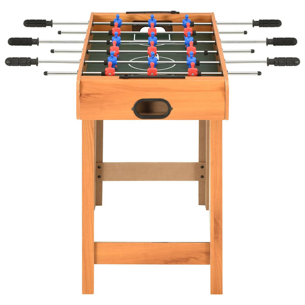vidaXL Mini Foosball Table 69x37x62 cm Maple