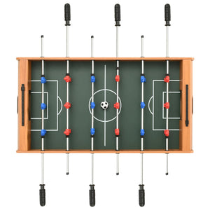 vidaXL Mini Foosball Table 69x37x62 cm Maple