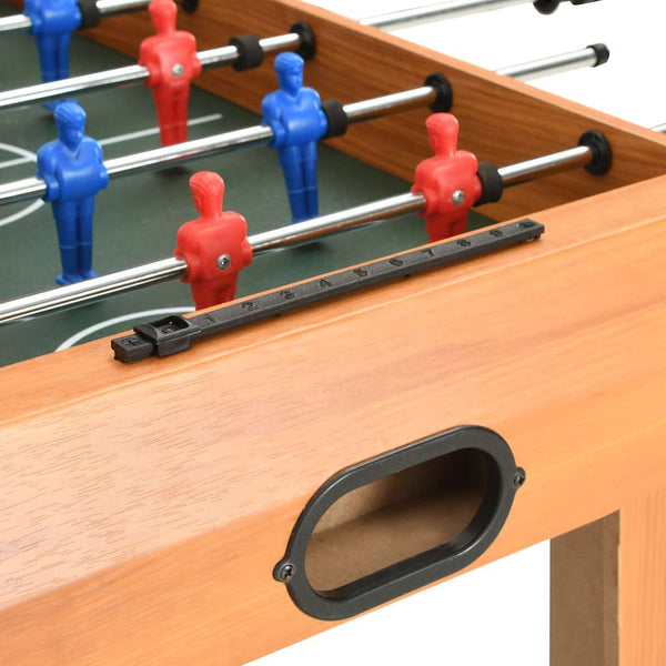 vidaXL Mini Foosball Table 69x37x62 cm Maple