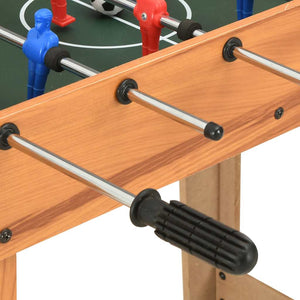 vidaXL Mini Foosball Table 69x37x62 cm Maple