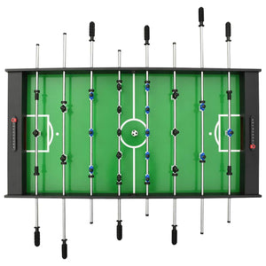 Klappbarer Kickertisch 121 cm Schwarz