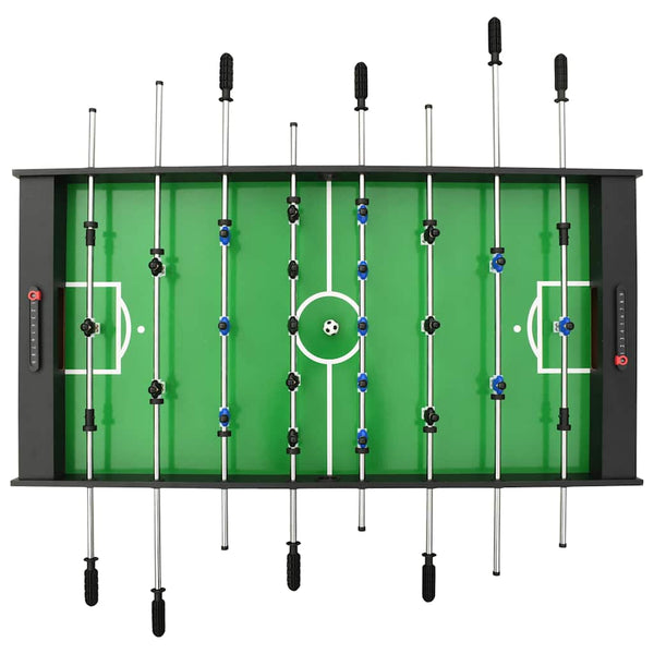 Klappbarer Kickertisch 121 cm Schwarz