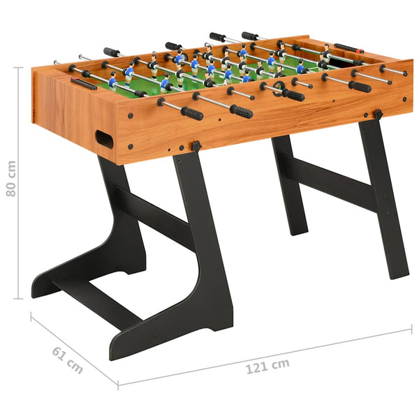 Klappbarer Tischfußballtisch - 121 cm
