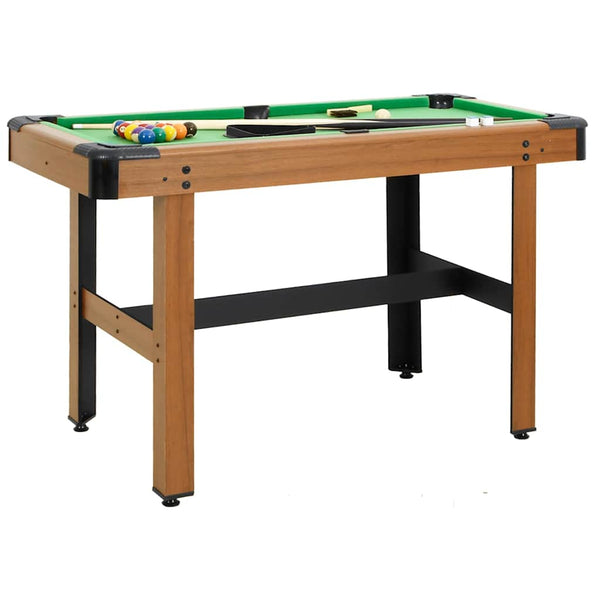4ft Billardtisch 122x61cm Braun