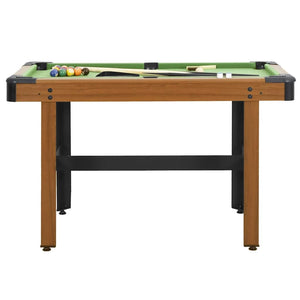 4ft Billardtisch 122x61cm Braun