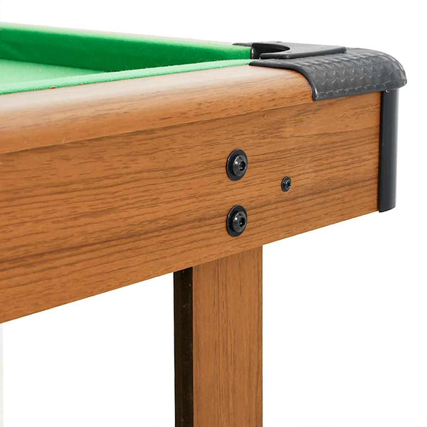 4ft Billardtisch 122x61cm Braun
