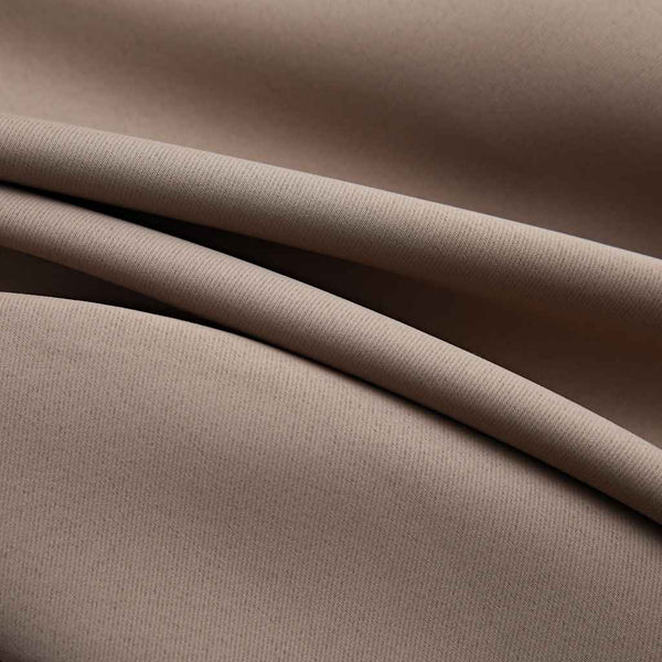 vidaXL Rideaux occultants à œillets 2 pcs Taupe 140x175 cm