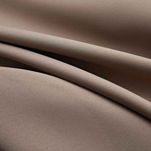Verdunkelungsvorhänge mit Metallösen 2 Stk. Taupe 140x245cm