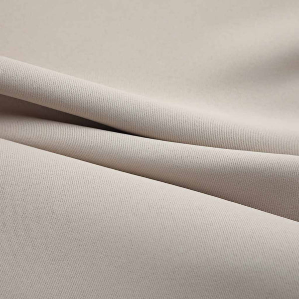 Verdunkelungsvorhänge mit Metallösen 2 Stk. Beige 140x175 cm