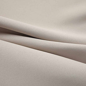 Verdunkelungsvorhänge mit Metallösen 2 Stk. Beige 140x245 cm