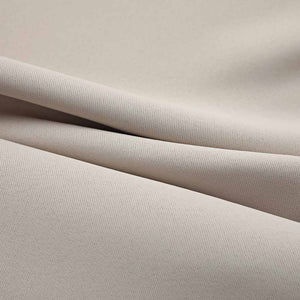 Verdunkelungsvorhang mit Metallösen Beige 290 x 245 cm