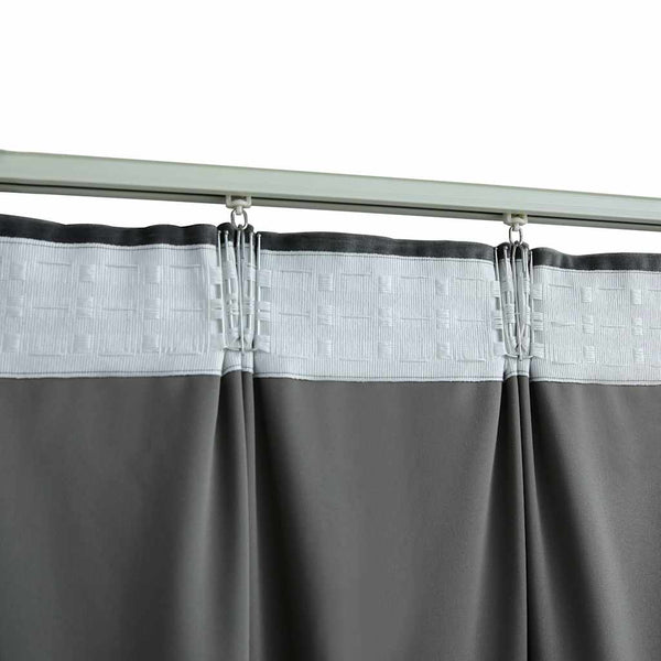 vidaXL Rideaux occultants avec crochets 2 pcs Velours anthracite 140x175 cm